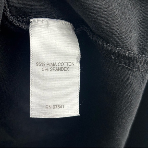 J.JILL - PureJill Relaxed Turtleneck Long Sleeve Pima Cotton Spandex Knit Top L - Picture 6 of 7